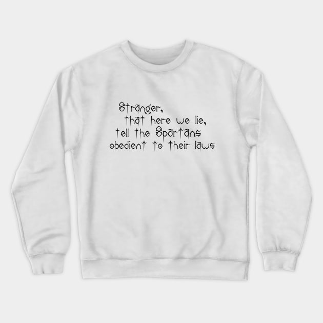 Stranger Crewneck Sweatshirt by stefy